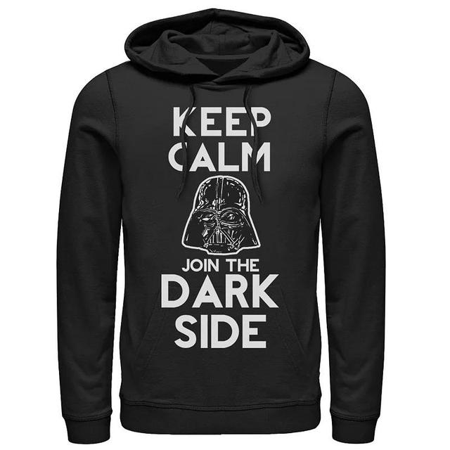 Mens Star Wars Darth Vader Keep Calm Join Us Graphic Pullover Hoodie Product Image