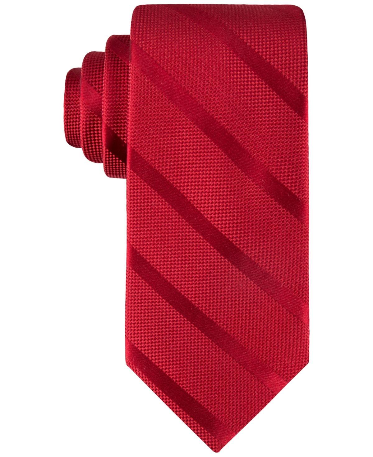 Tommy Hilfiger Mens Solid Textured Stripe Tie Product Image