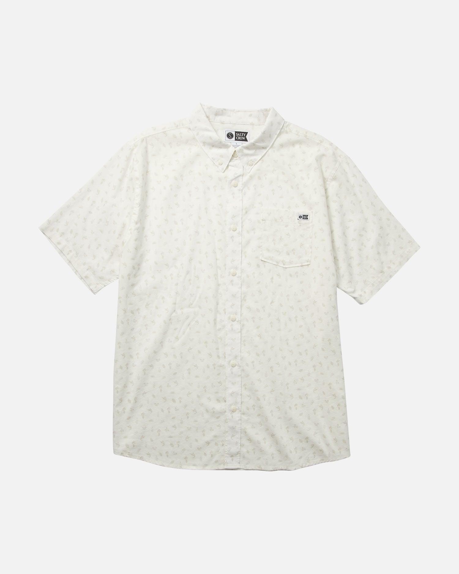 Coastal S/S Woven - White Male Product Image