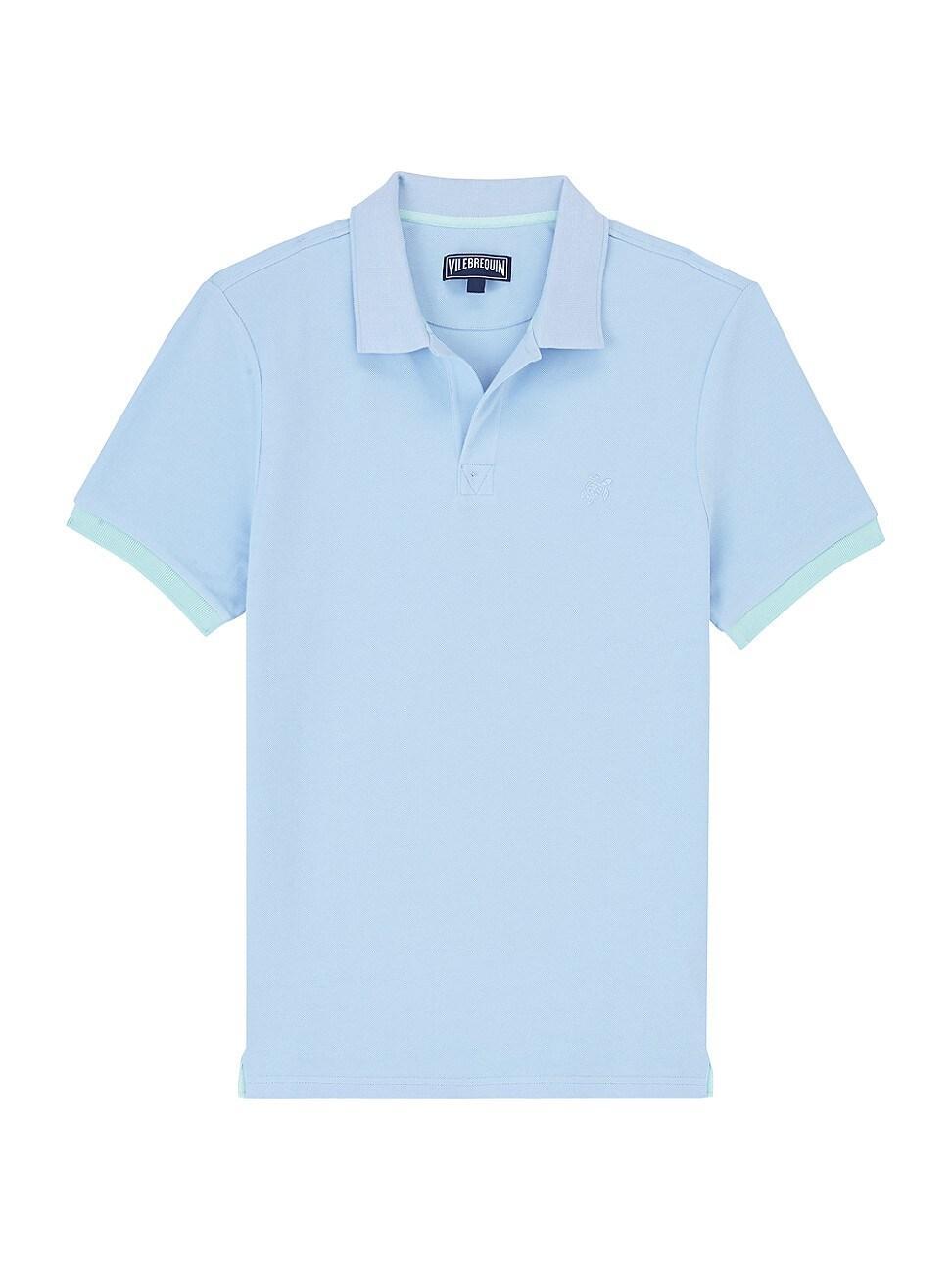 Mens Cotton Polo Shirt Product Image