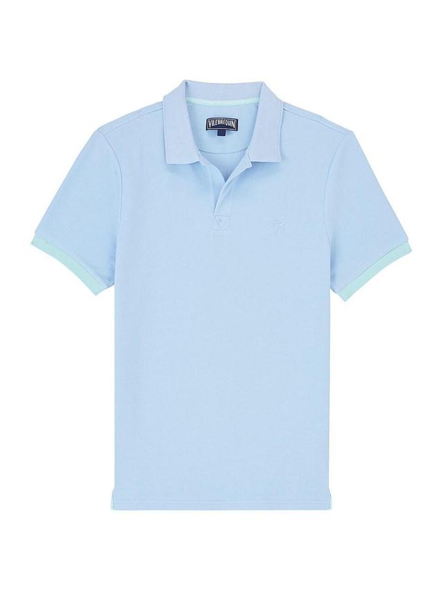 Mens Cotton Polo Shirt Product Image