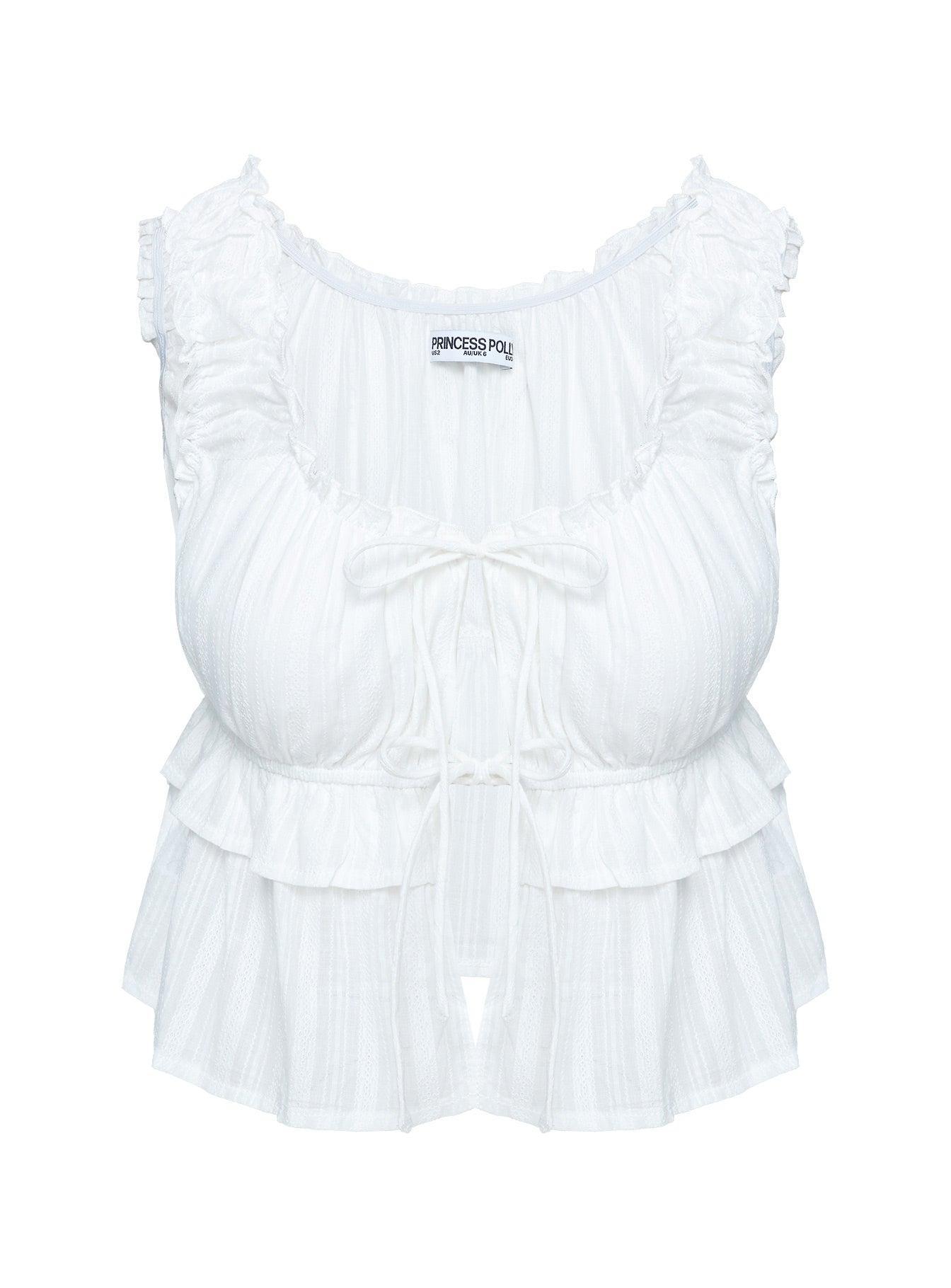 Thoren Top White Product Image