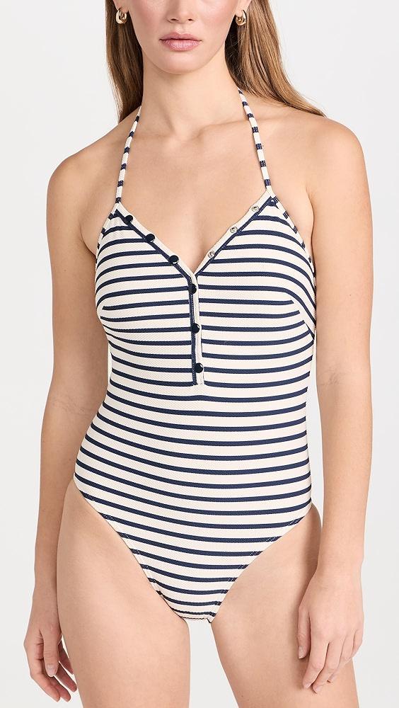 Shoshanna Button One Piece | Shopbop Product Image