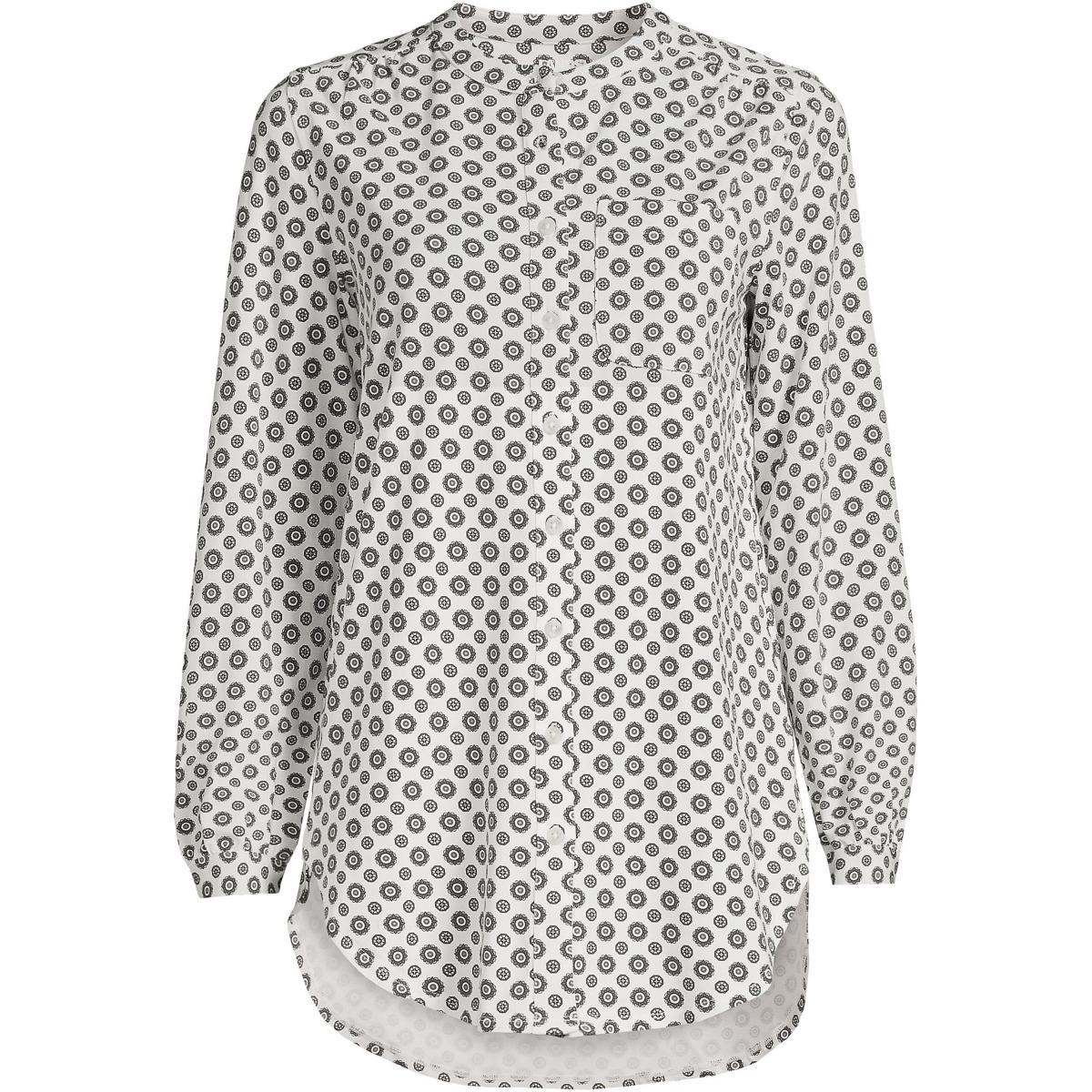 Lands End Womens Long Sleeve Jersey A-line Tunic Product Image