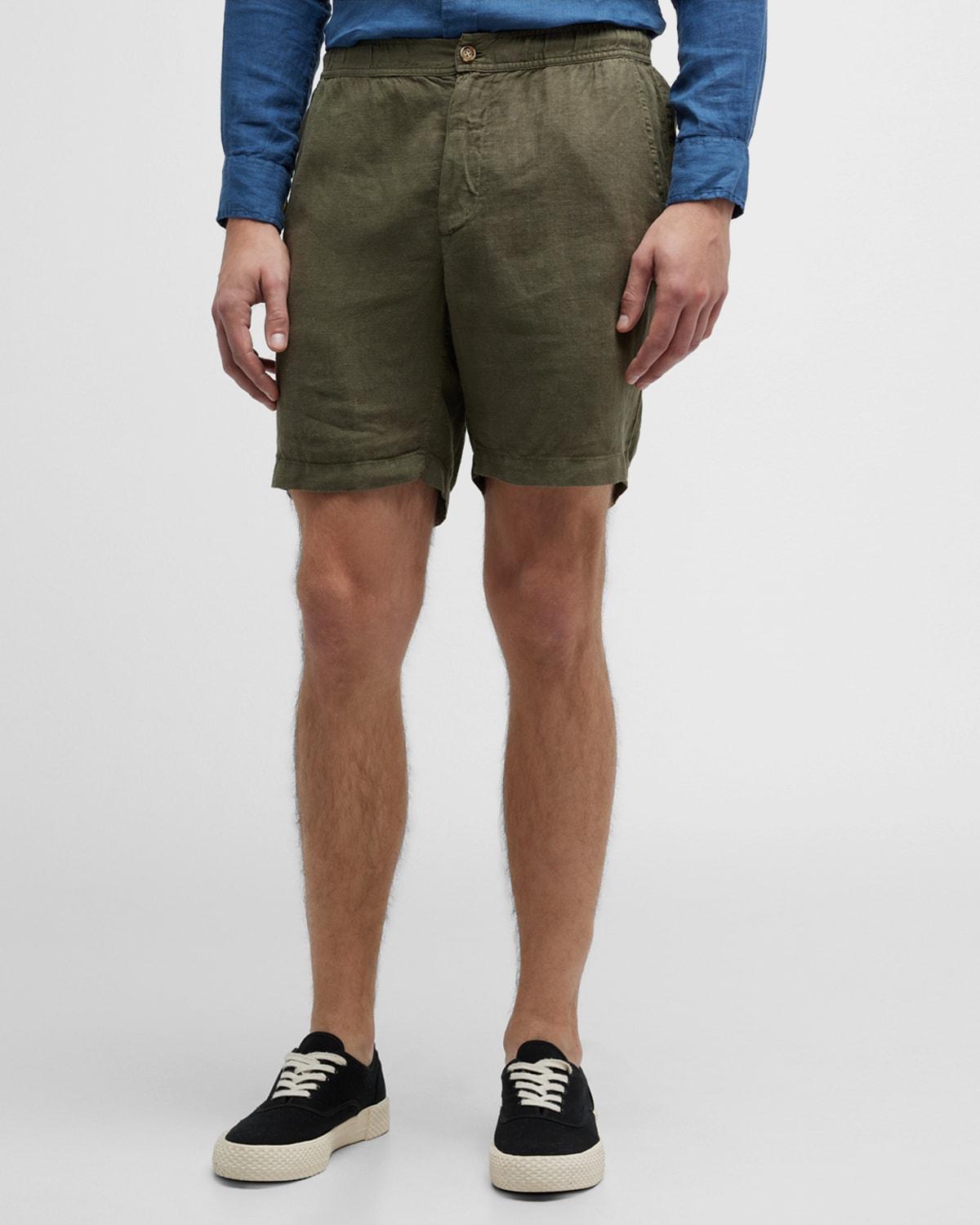 Mens Amalfi Linen Shorts Product Image