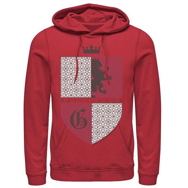 Mens Harry Potter Gryffindor Shield Pullover Hoodie Product Image