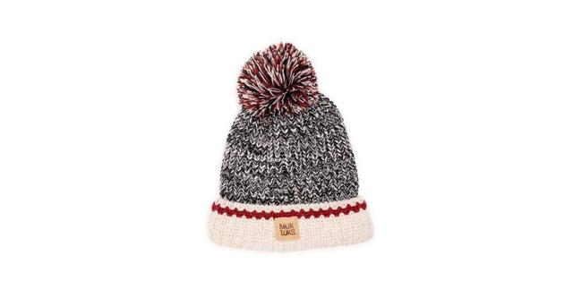 Muk Luks Womens Marled Chunky Stitch Hat - Ebony Product Image