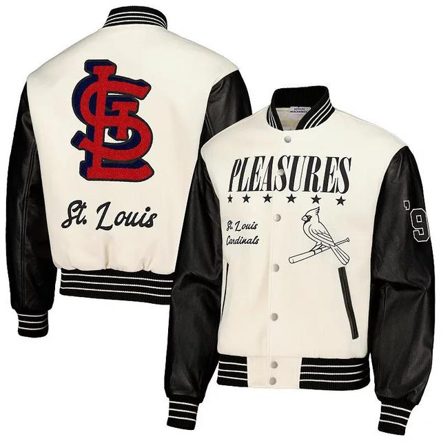 Mens St. Louis Cardinals Full-Snap Varsity Jacket Product Image