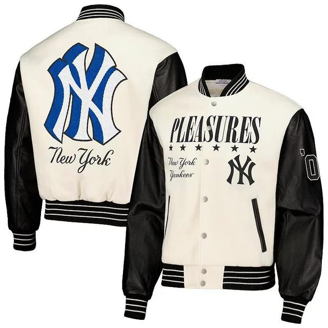 Mens New York Yankees Full-Snap Varsity Jacket Product Image