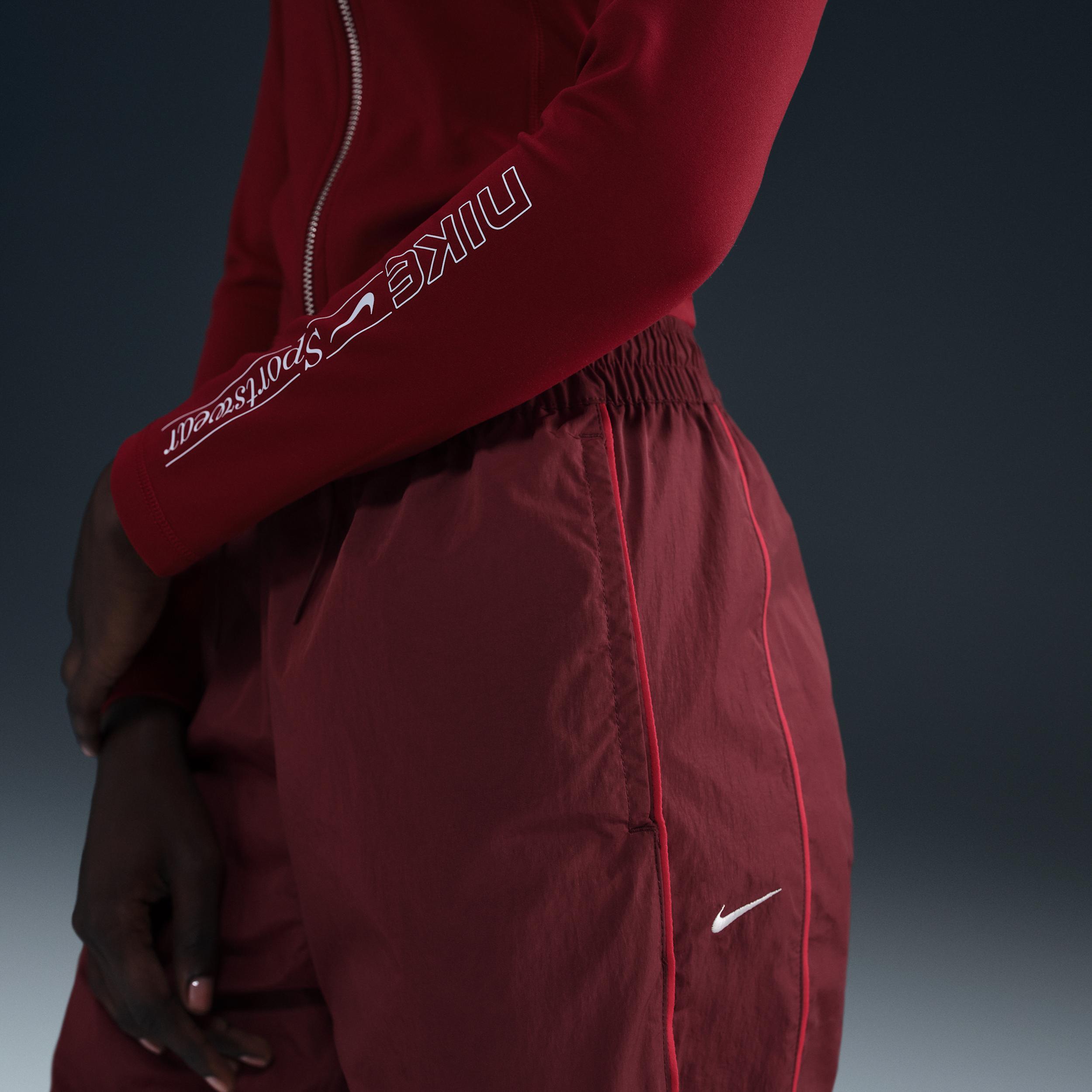 Nike Women's Windrunner High-Waisted Woven Open-Hem Pants Product Image