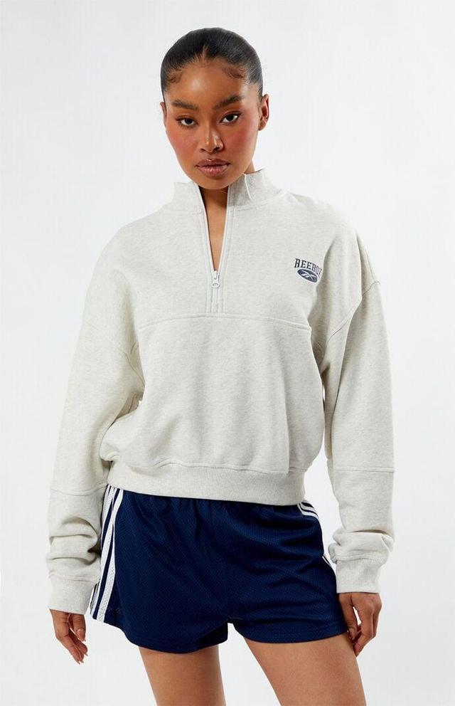 Reebok Womens Classics Archive Essentials Cover-Up Sweatshirt Product Image