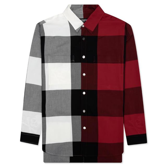 Shirt - Red/White Male Product Image