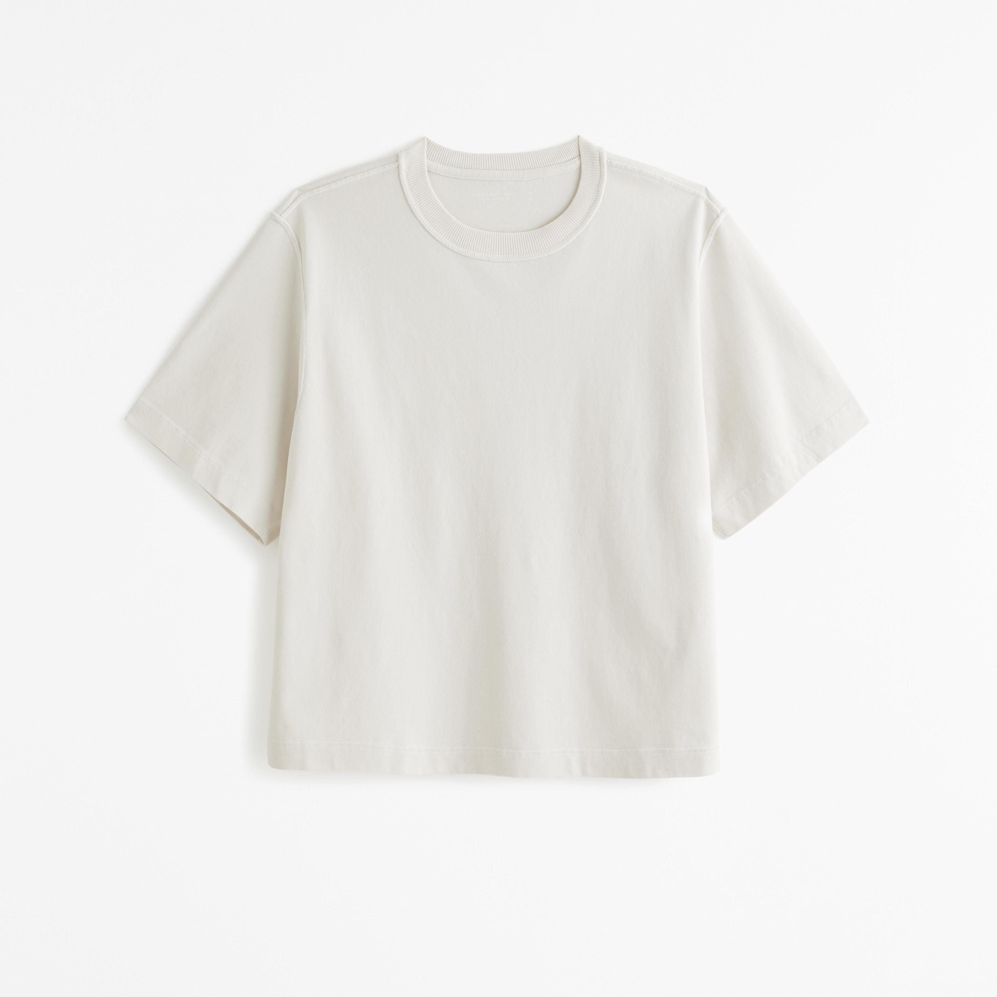 Premium Heavyweight Cropped Tee Product Image