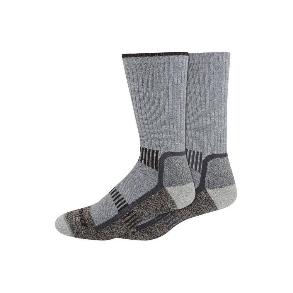 Dickies Mens Merino Wool Crew Socks - Light Gray 6-12 Product Image