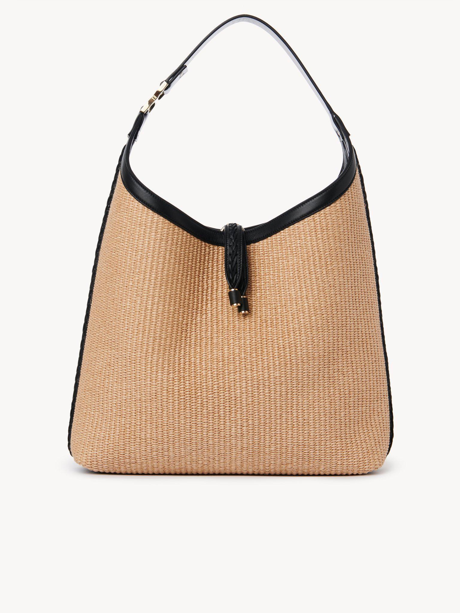 Marcie hobo bag in suede leather Product Image