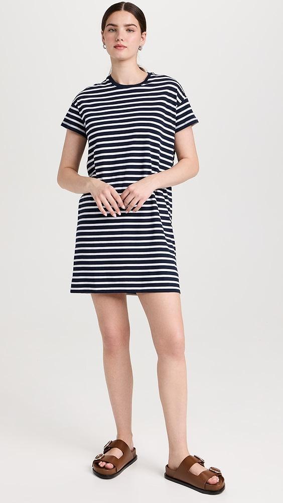 ATM Anthony Thomas Melillo Classic Jersey Stripe T-Shirt Dress | Shopbop Product Image