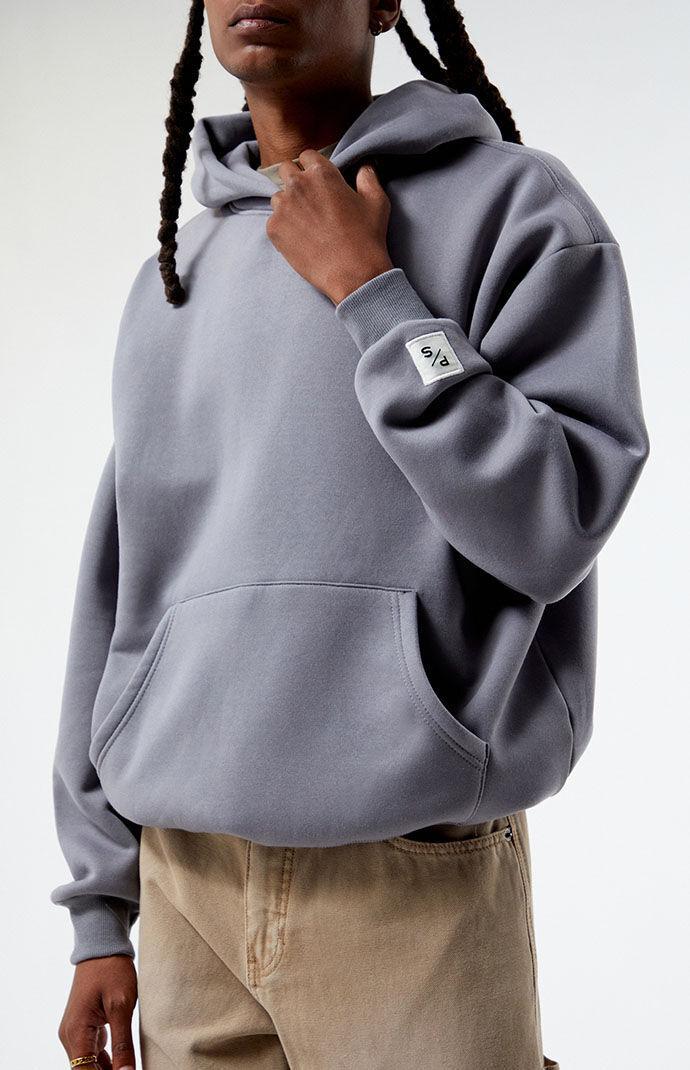 Men's Solid Hoodie - Product Image