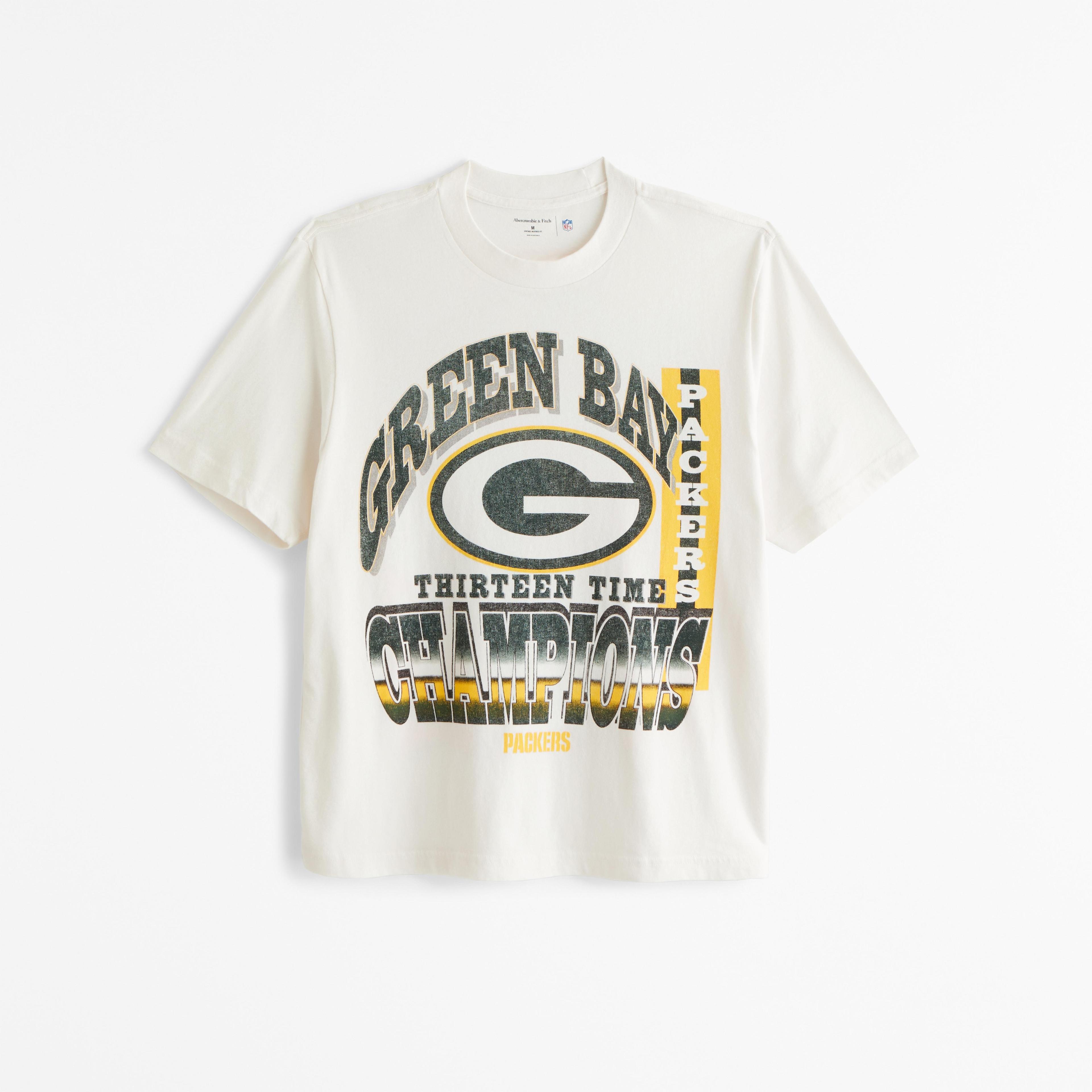 Green Bay Packers Vintage-Inspired Graphic Tee Product Image