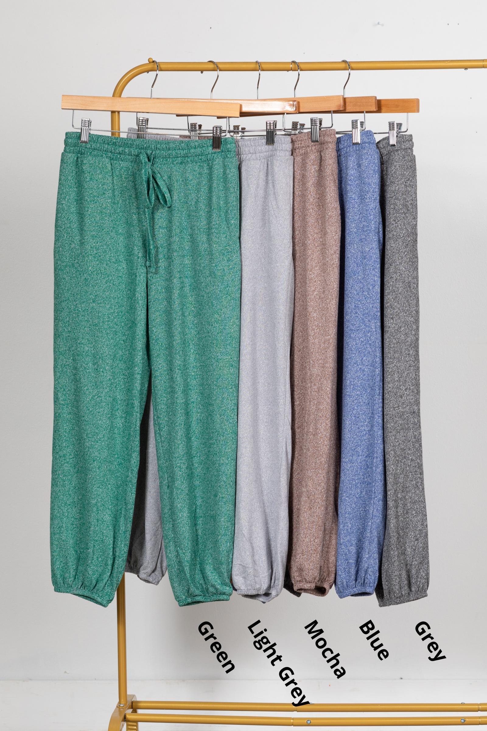 Soft Melange Hacci Joggers Product Image