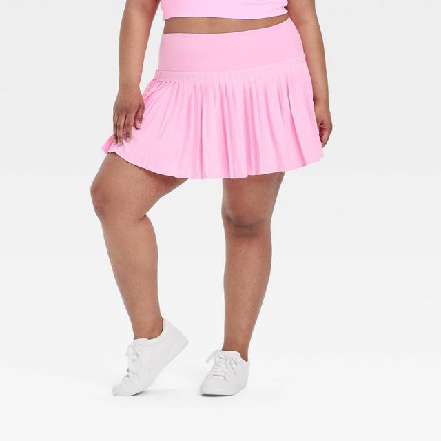 Womens Micro Pleated Skort - All In Motion M Product Image