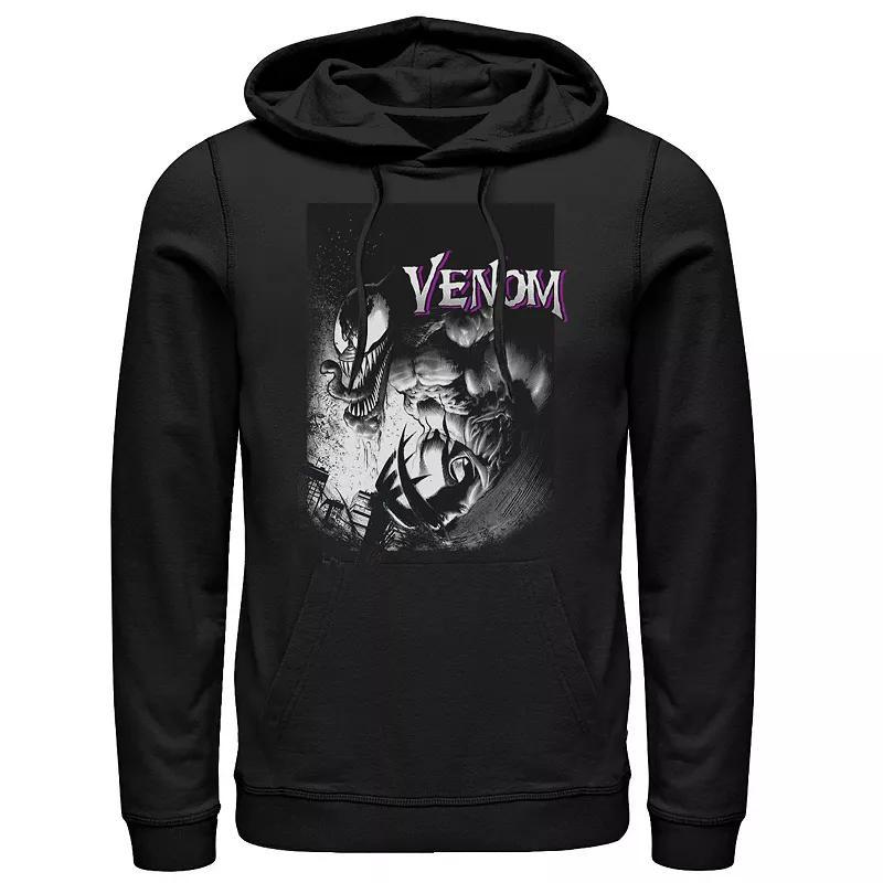 Mens Marvel Venom City Shadows Graphic Hoodie Product Image