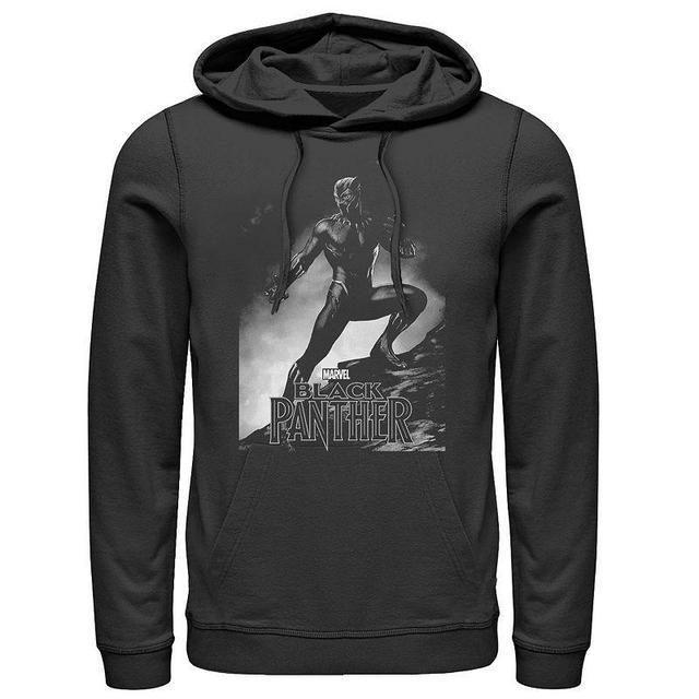 Mens Marvel Panther Movie Shadow Cliff Stance Pullover Hoodie Product Image