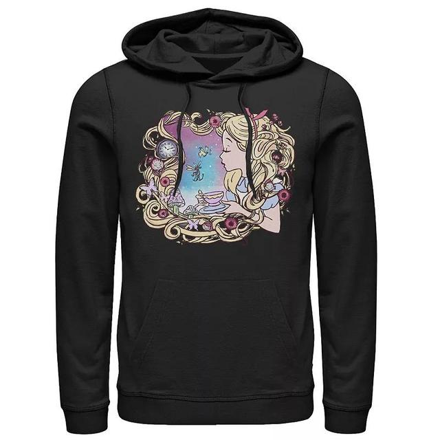 Mens Disney Alice In Wonderland Alice Dream Paint Hoodie Product Image