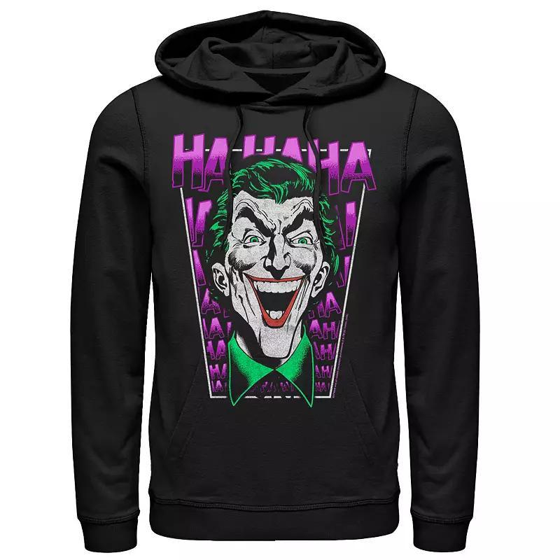 Mens DC Comics Batman The Joker Laughing Hoodie Product Image