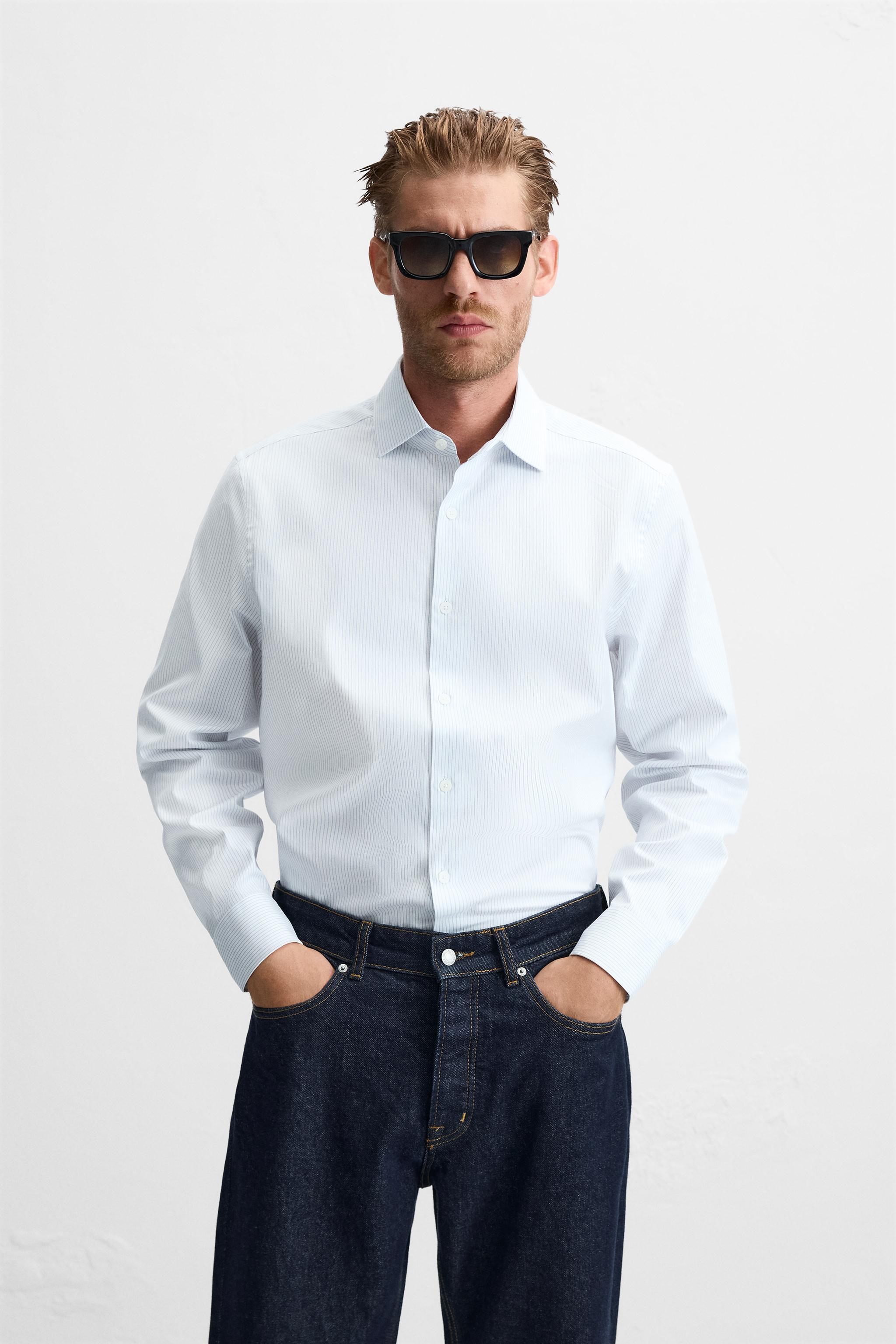 STRIPED OXFORD SHIRT Product Image