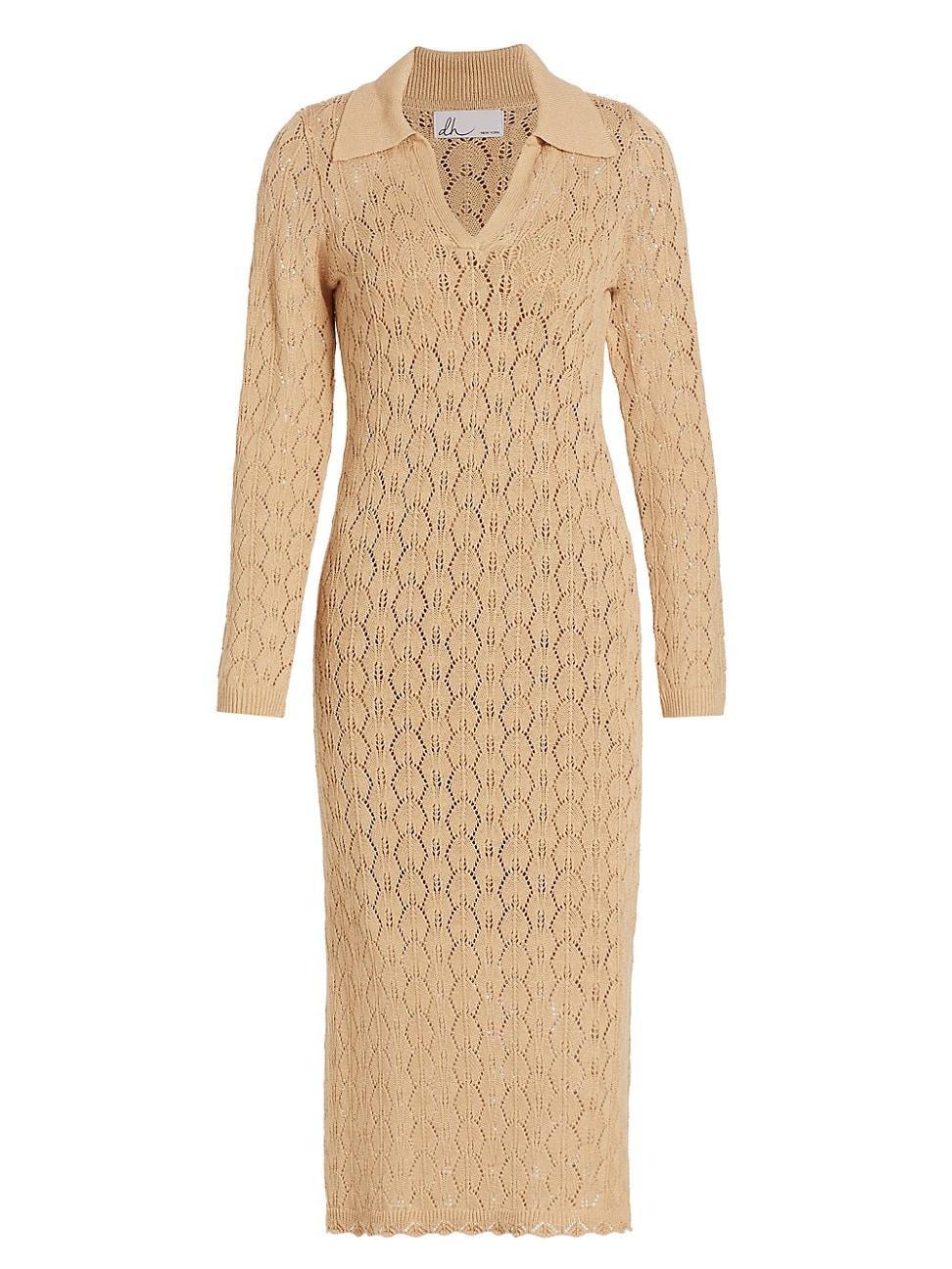 Womens Dina Knit Midi-Dress Product Image