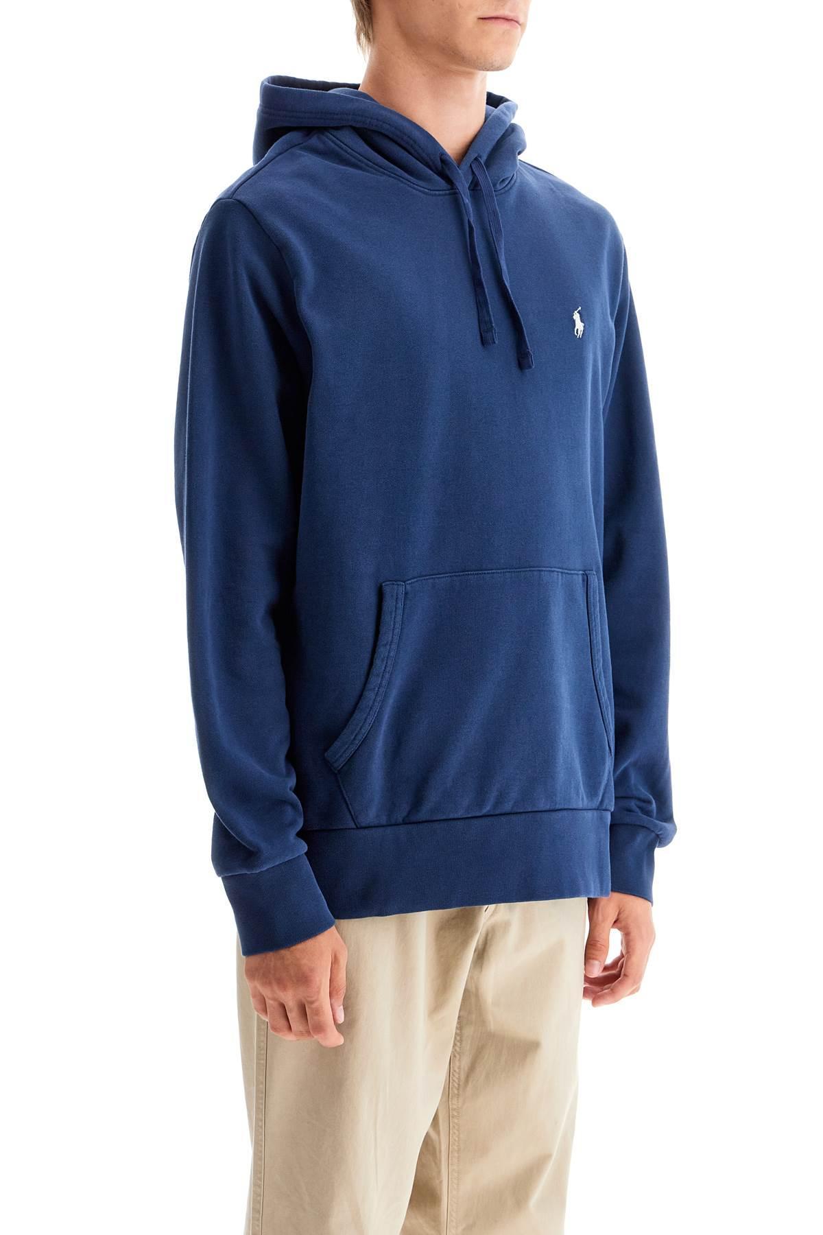 POLO RALPH LAUREN Hooded Sweatshirt With Embroidered Pony Product Image