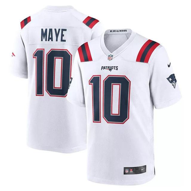 Mens Nike Drake Maye New England Patriots 2024 NFL Draft First Round Pick Player Game Jersey Product Image