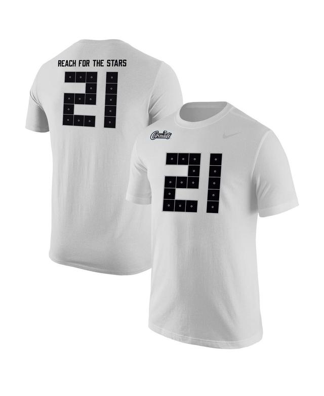 Mens #21 White Ucf Knights Space Game Jersey T-shirt Product Image