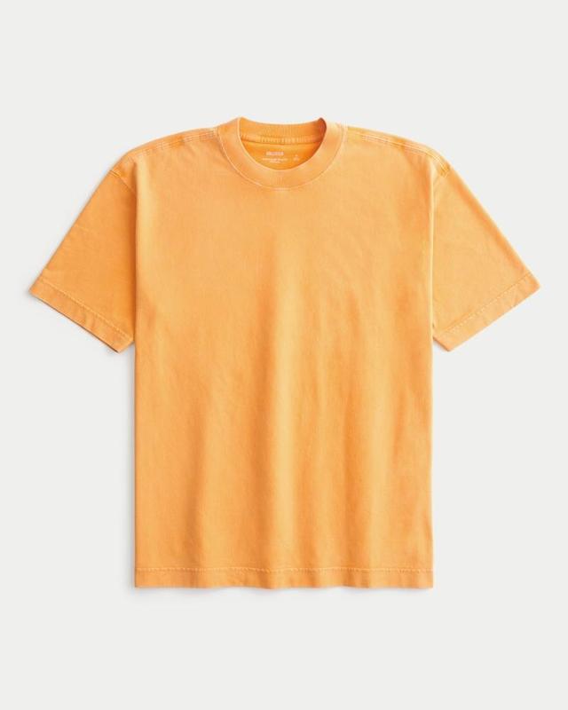 Boxy Washed Heavyweight Crew T-Shirt Product Image