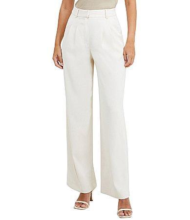 French Connection Harry Suiting High Waisted Coordinating Wide Leg Pants Product Image