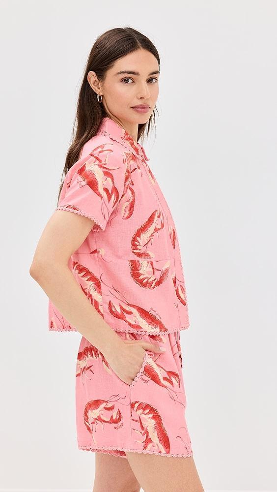 FARM Rio Lobsters Shirt | Shopbop Product Image