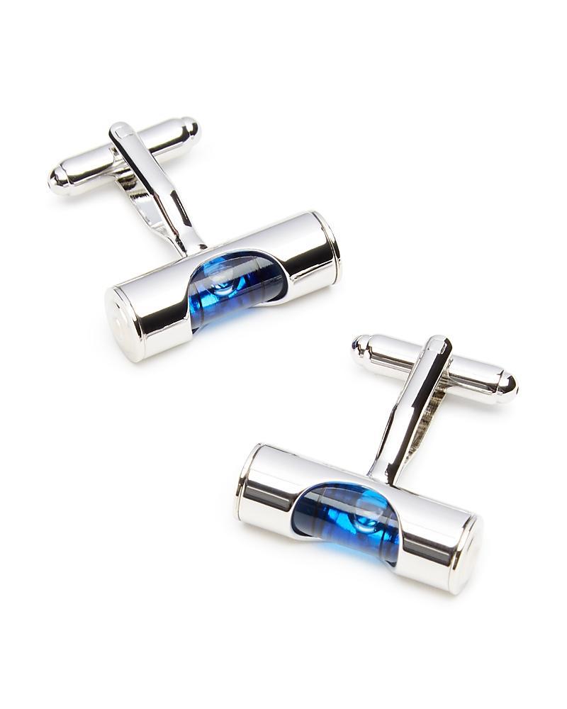 Men's Blue Level Cufflinks Product Image