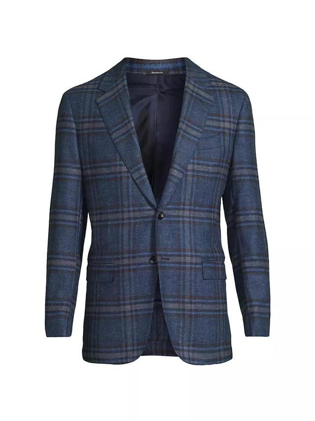 Windowpane Wool Sport Jacket Product Image