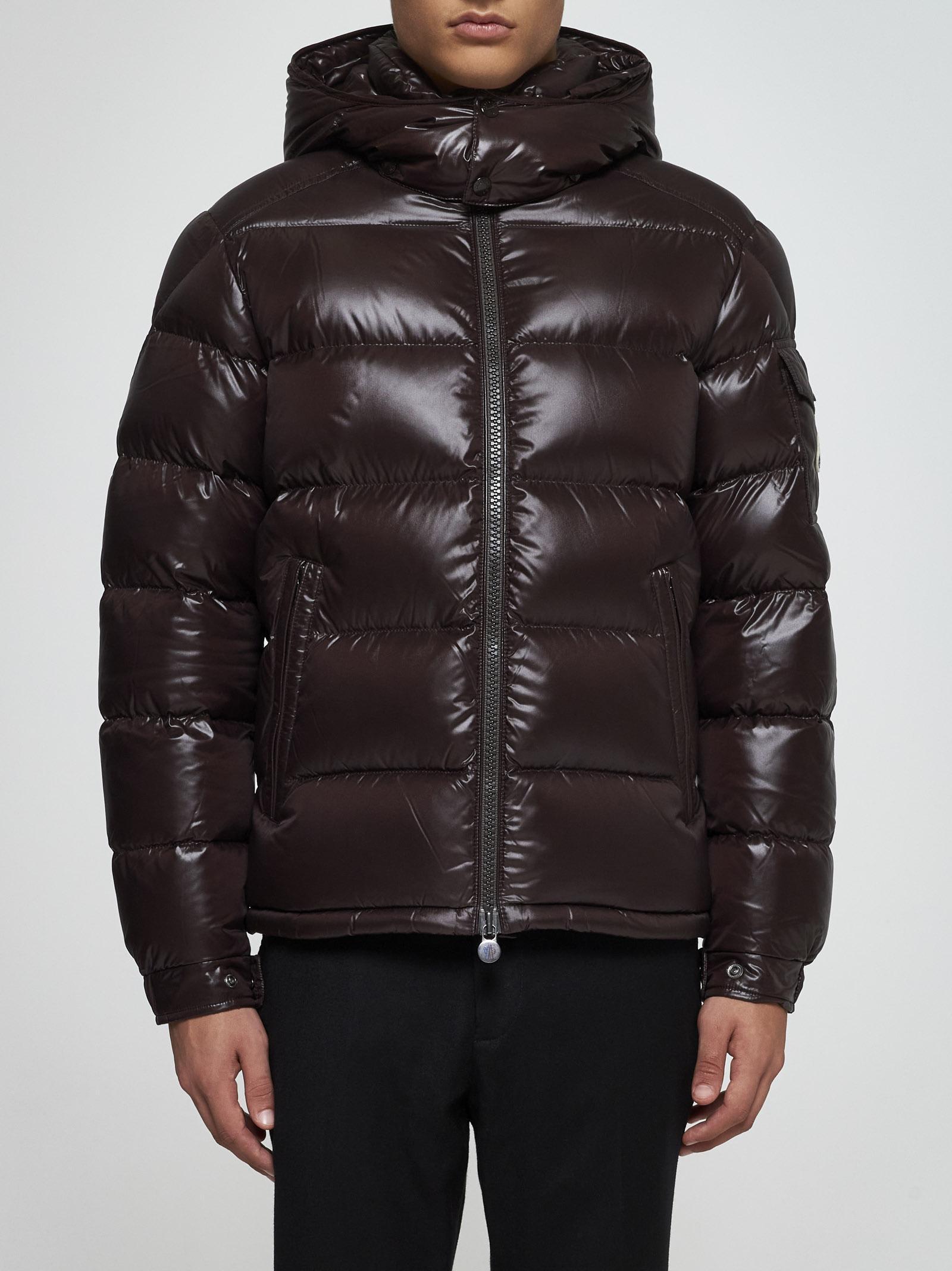 FAUX-LEATHER PUFFER JACKET Product Image