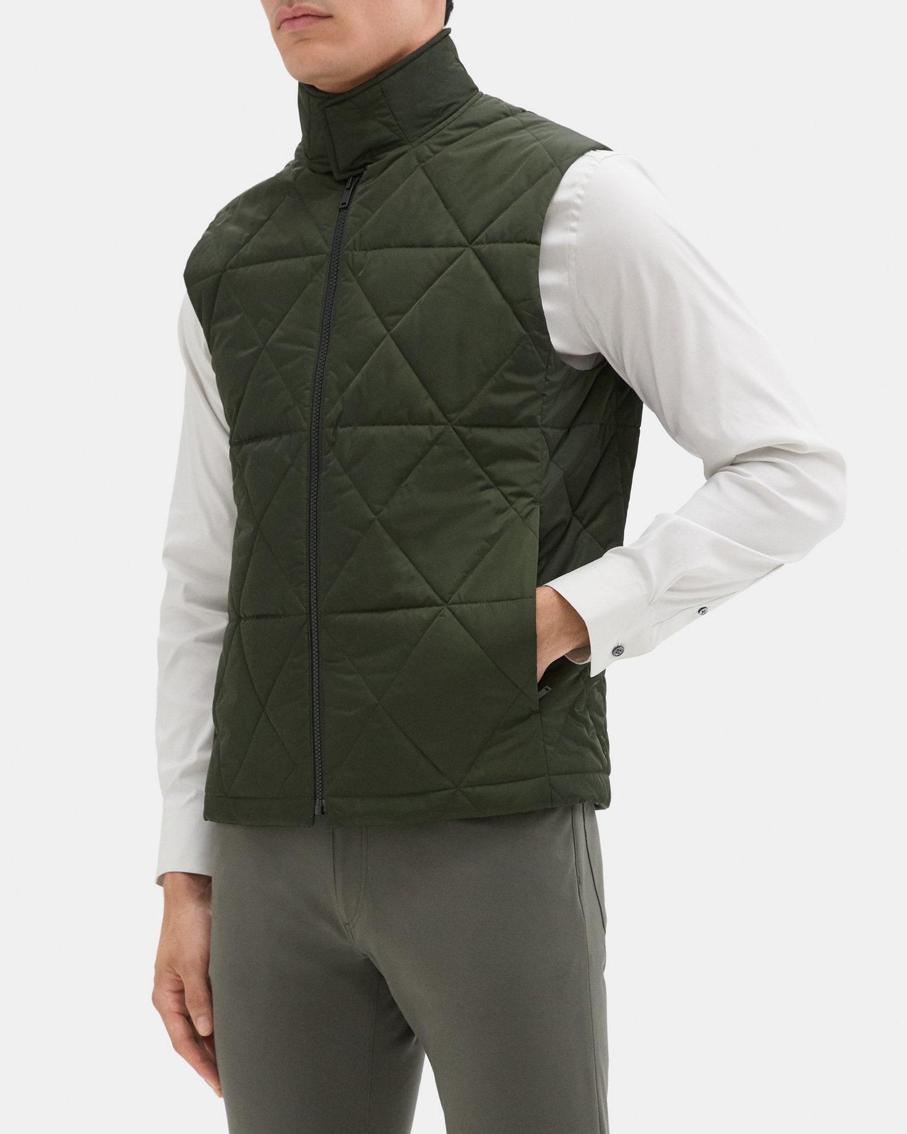 Berli Vest in Technical Taffeta Product Image