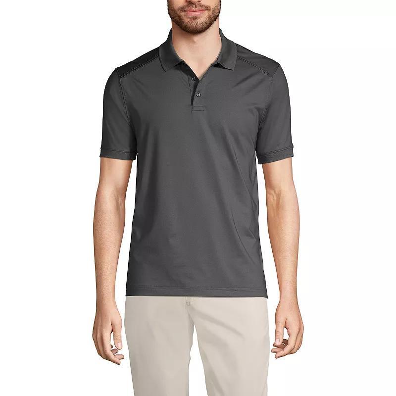 Mens Lands End Short Sleeve Rapid-Dry Active Polo Shirt Product Image