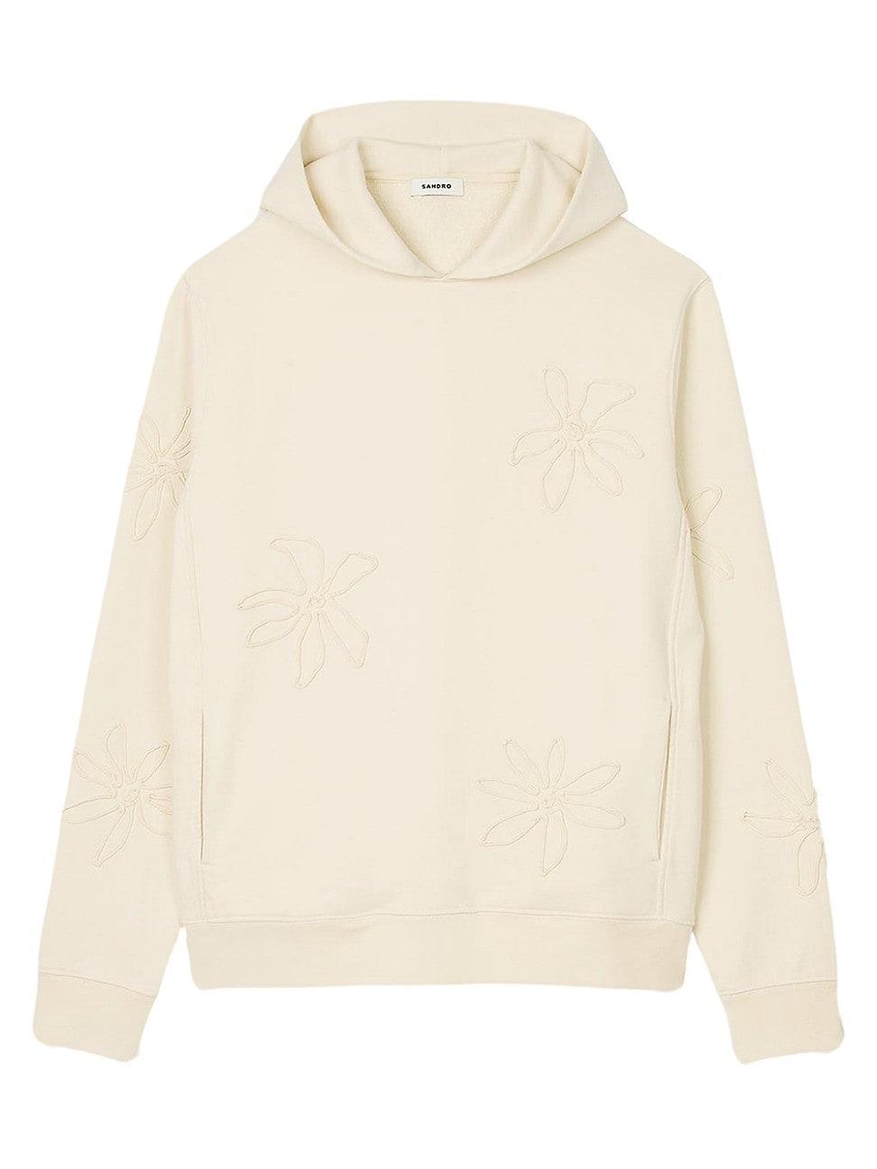 Mens Floral Hoodie Product Image