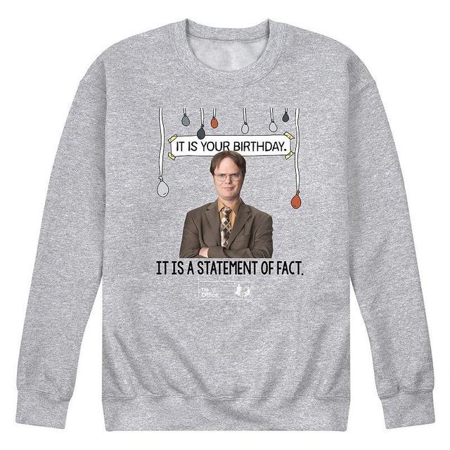 Mens The Office Your Birthday Sweatshirt Product Image