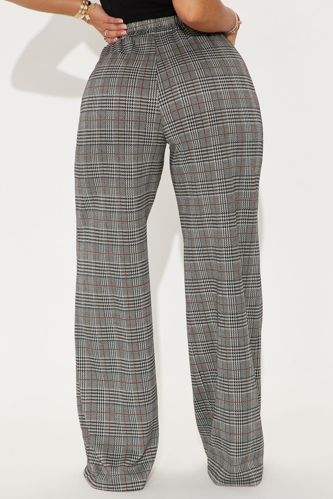 Trieste Houndstooth Trouser - Black/White Product Image