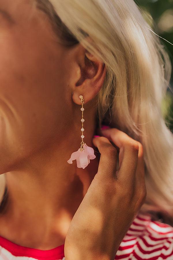 Starry Sky Soiree Earrings In Pink Product Image