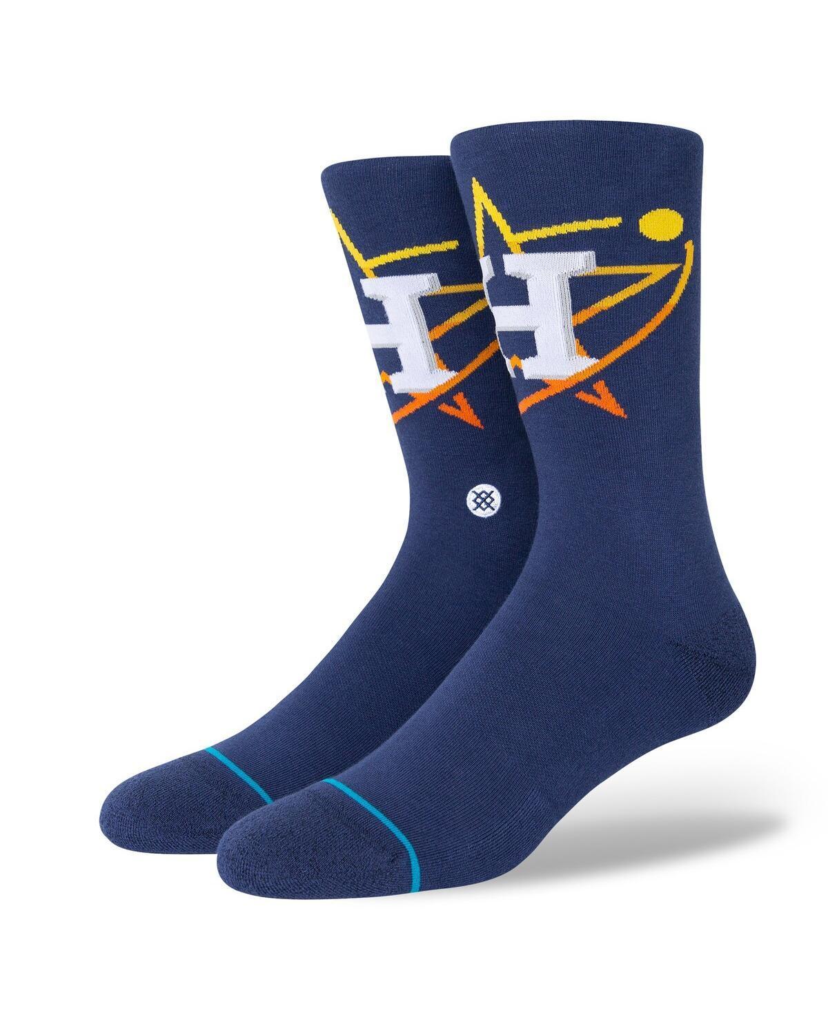 Stance Astros Connect Crew Cut Socks Shoes Product Image