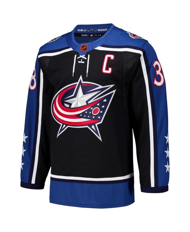 Mens adidas Boone Jenner Columbus Blue Jackets Reverse Retro 2.0 Authentic Player Jersey Product Image