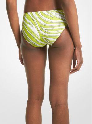 Zebra Print Bikini Bottom Product Image