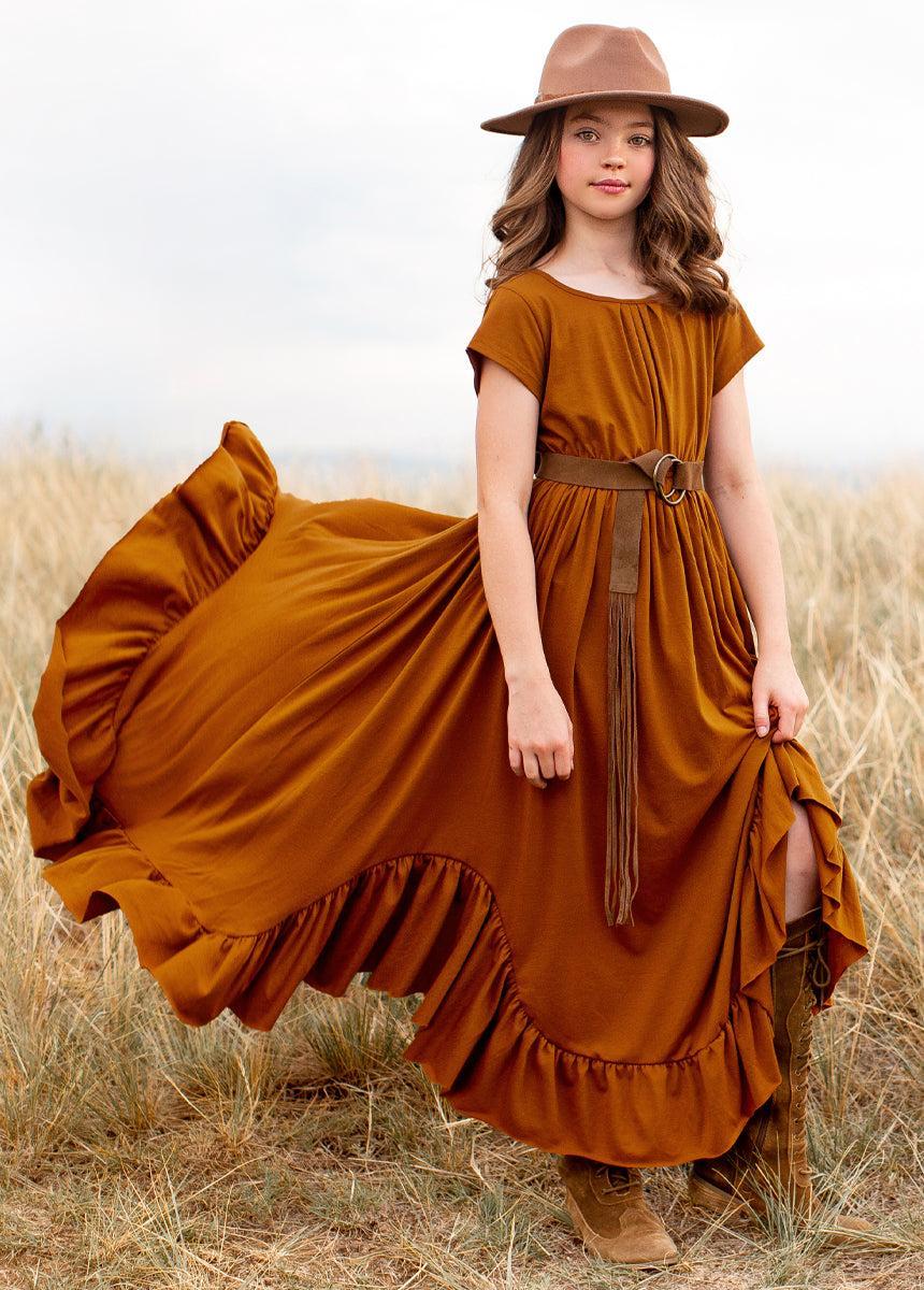 Braelyn Dress in Spice Product Image