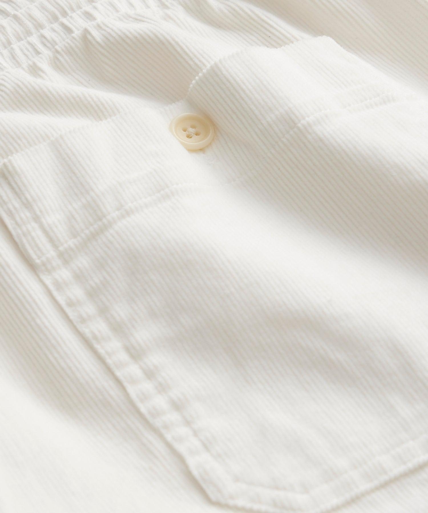 5" Corduroy Weekend Short in Antique White Product Image